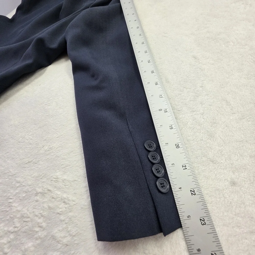 Alain Dupetit Navy Slim Fit Blazer Mens 40S Suit Jacket Stretch NWT